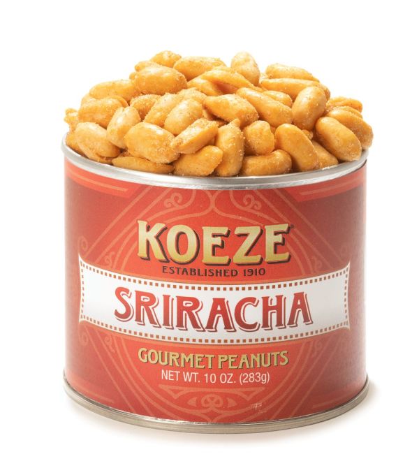 Sriracha Peanuts - 10 oz. Tin