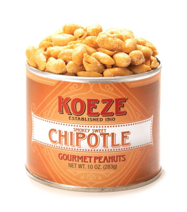 Chipotle Peanuts - 10 oz. Tin