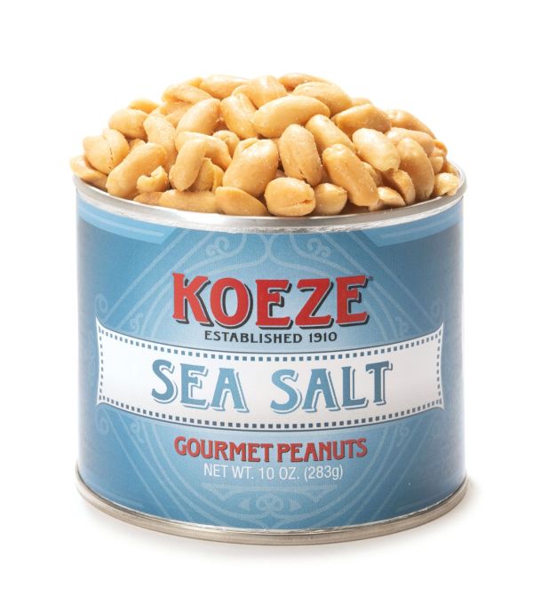 Sea Salt Peanuts - 10 oz. Tin
