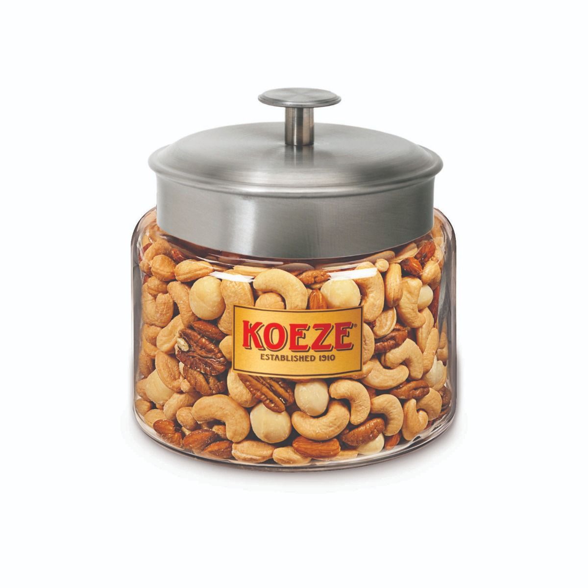 Mixed Nuts with Macadamias - Open House Jar | Koeze Direct