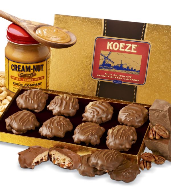 Milk Chocolate Peanut Butter Clusters - 8 oz. Box 