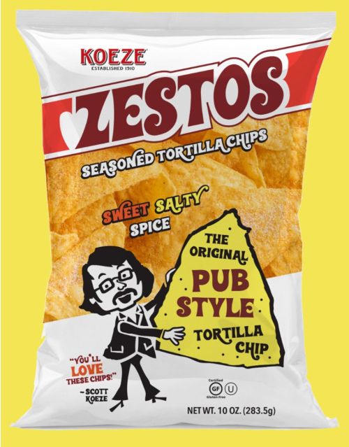 Zestos Seasoned Tortilla Chips - 10 oz. 3 pack
